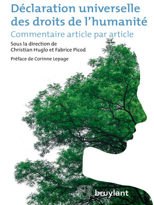 cover image of Déclaration universelle des droits de l'humanité